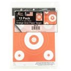 Pro-Shot Products 8.5x11" Orange Glow Bullseye Target 12-Pack