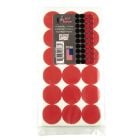 Pro-Shot Products 1" Splatter Shot Red / Black Repair Pasters 24-Pack