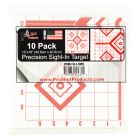 Pro-Shot Products 16x16" Red Diamond Precision Sight-In Target 10-Pack