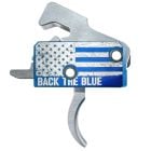 RISE Armament Back The Blue Super Sporting Trigger with Anti-Walk Pins