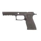 Sig Sauer Tungsten Infused Grip Module Assembly For P320 Full Size 9 / 40 with Laser Stippling Medium - Gray