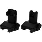 TacFire Spring-Loaded Flip-Up Front and Rear Iron Sight Set