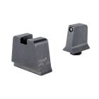 Trijicon Suppressor Height Tritium Night Sight w/ Black Rear Sight for Glock 42, 43, 43X, 48 Pistols