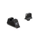 Trijicon Tritium Suppressor Height Sights Glock 20 / 21 / 41 Black Rear