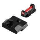 Truglo Fiber Optic Pro High Sights for Large Frame Glock Pistols