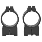Warne Scope Mounts Permanent Attached Fixed 30mm Rings for Tikka Grooved Receiver