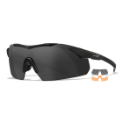 Wiley X WX Vapor Shooting Glasses with 3-Lens Pack