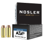Nosler ASP 10mm Auto Ammo 180gr JHP 20 Rounds - 51400