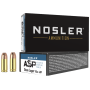 Nosler ASP 9mm Luger Ammo 115gr JHP 50 Rounds - 51017