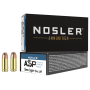 Nosler ASP 9mm Luger Ammo 124gr JHP 50 Rounds - 51054