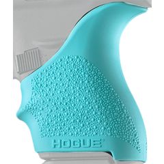 Hogue HandALL Beavertail Grip Sleeve For Glock 42 / 43 - Aqua