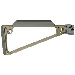 Midwest Industries Triangle AK Side Folding Stock - Olive Drab Green