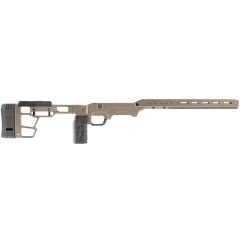 MDT LSS Gen3 The Competitor AICS Magazine M-LOK / ARCA Rifle Chassis Right-Handed for Remington 700 SA Chassis - FDE