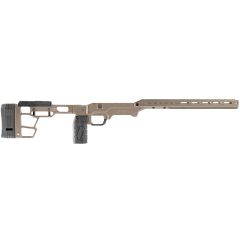 MDT LSS Gen3 The Competitor AICS Magazine M-LOK / ARCA Rifle Chassis Kit Right-Handed for Remington 700 LA - FDE