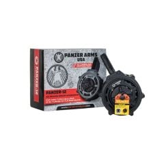 Panzer Arms MKA 1919 / AR-12 Skeletonized 12-Gauge 20-Round Aluminum Drum Magazine