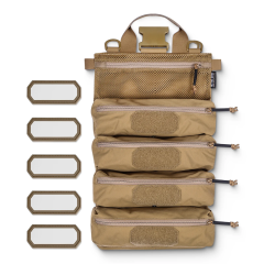 Acetac Gear Tool Roll Pack - Coyote Brown