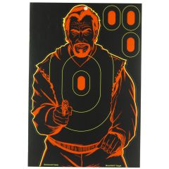 Birchwood Casey 12x18" Shoot-N-C Bad Guy Target 5-Pack