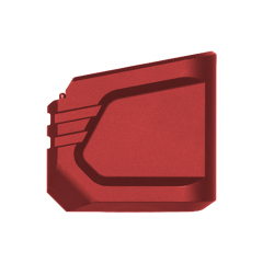 Tyrant Designs Magazine +5 / 4 Extension for Glock 19 / 23 Pistols-Red