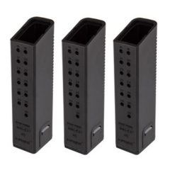 3 Pack - KRISS Vector Gen 2 .45 ACP +17 Round Magazine Extension Kit (BLK) for Glock Magazines