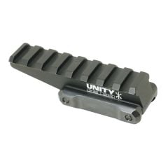Unity Tactical FAST Optics Riser Lower 1/3 Co-Witness Red Dot Mount - Black