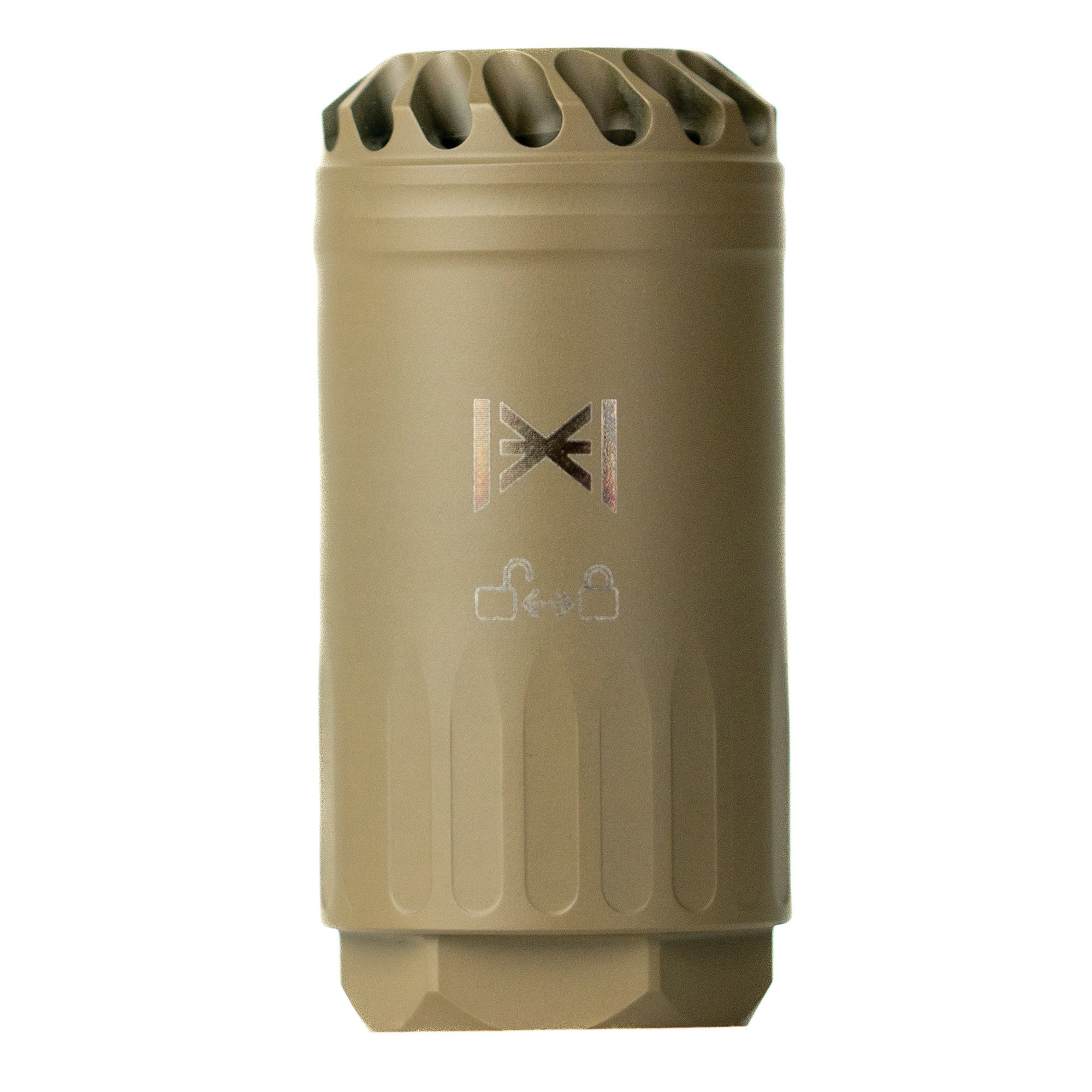 Suppressor Mounts self-timing-tactical-muzzle-brake-6-port-dia-1-860-hanks