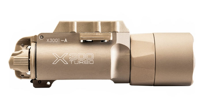 Surefire X300T-A Turbo Weapon Light - Tan