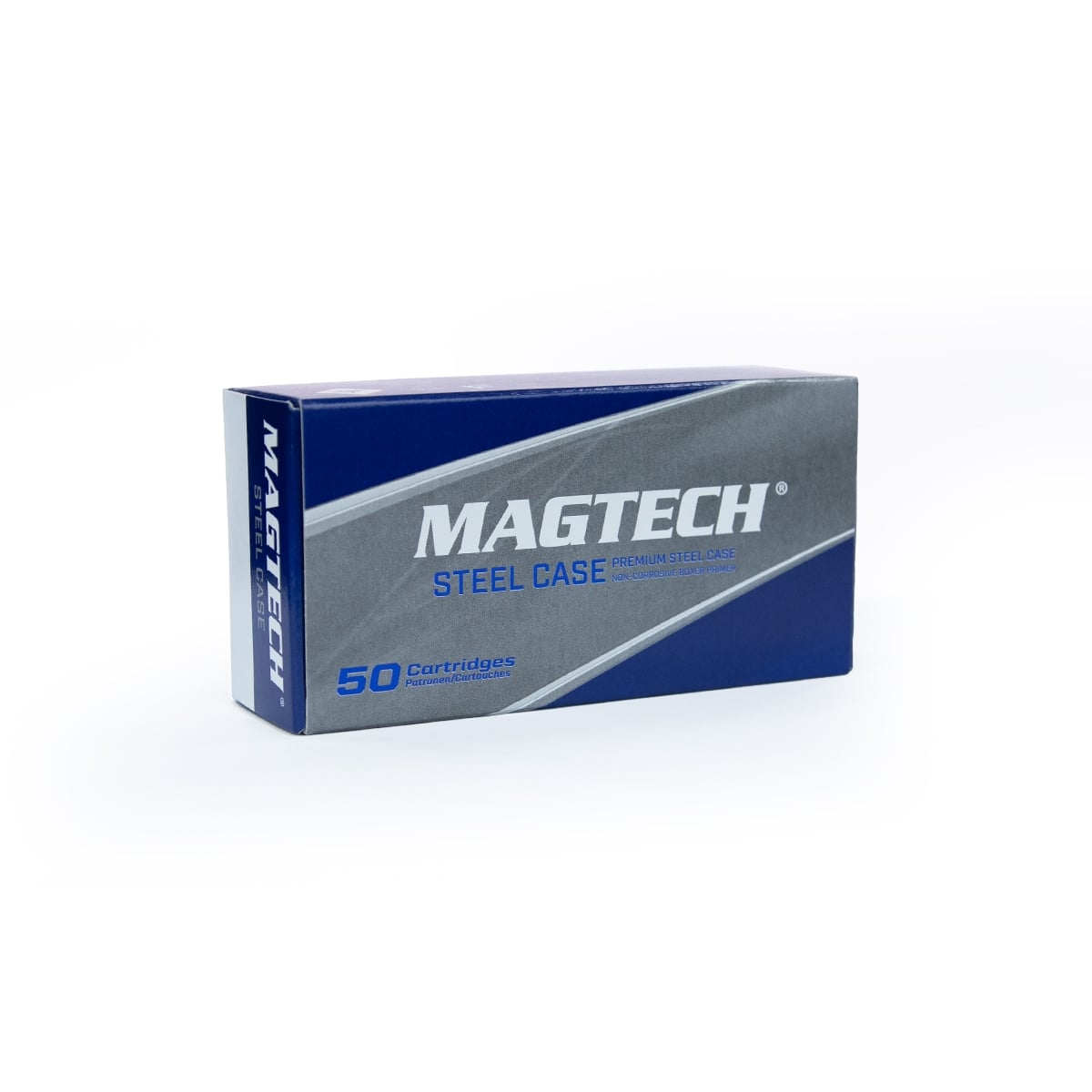 Magtech 9mm Ammo 115gr FMJ Steel Case 50 Rounds